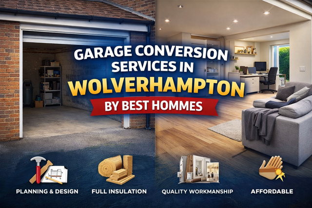 Garage conversion service in wolverhampton display